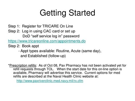 appointment line tricare